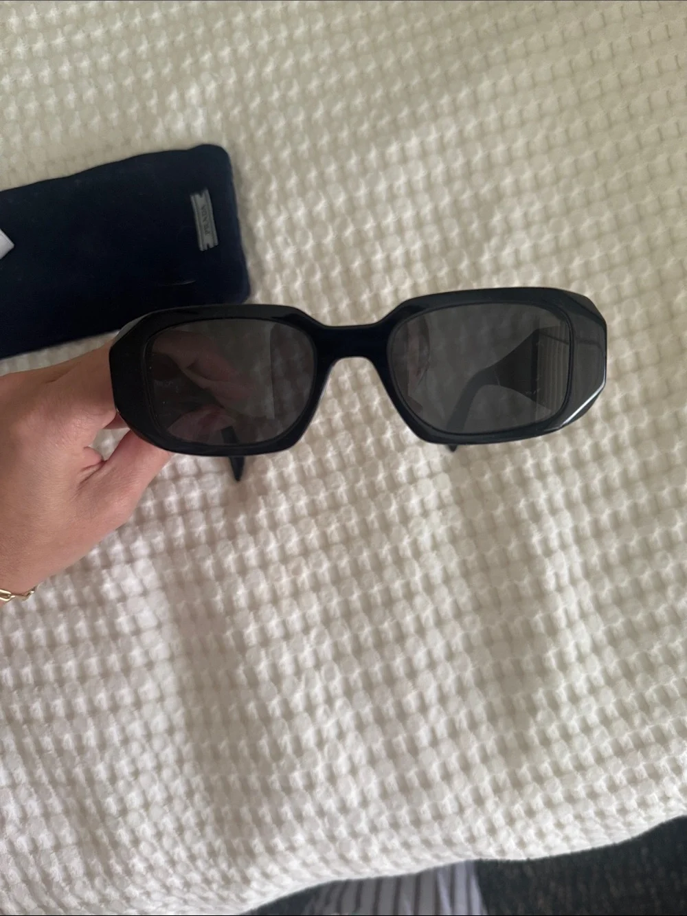 Prada rectangular sunglasses